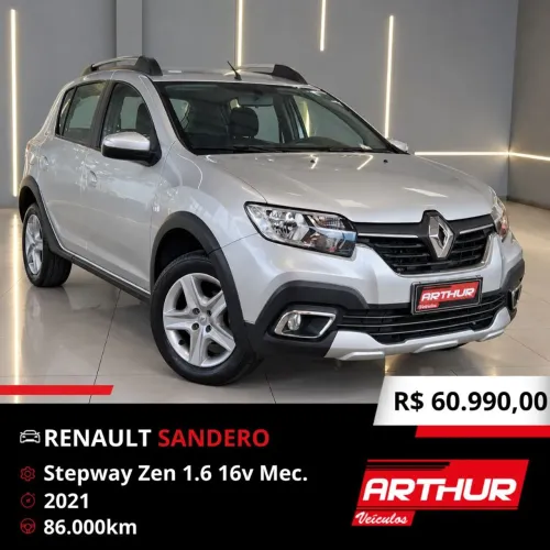 Renault Stepway Zen Flex 1.6 16V Mec. 2021