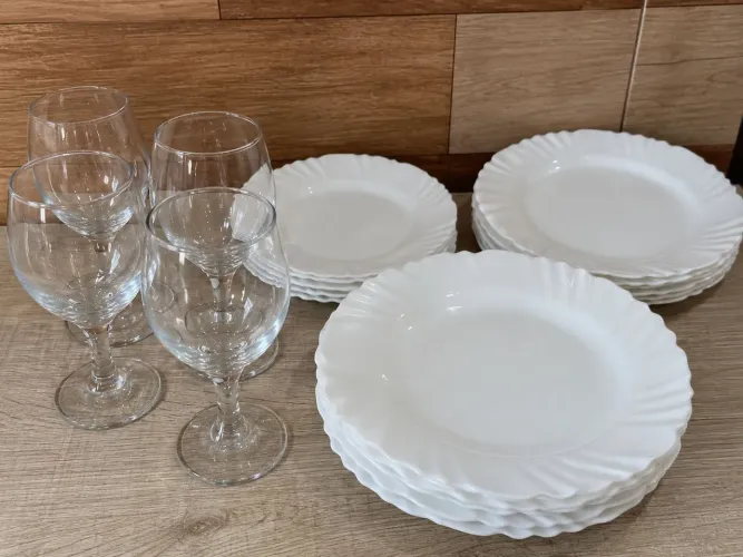 Conjunto louca Nadir Opaline