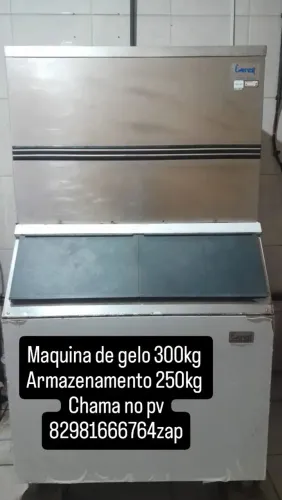 Maquina de gelo evereste 300kg
