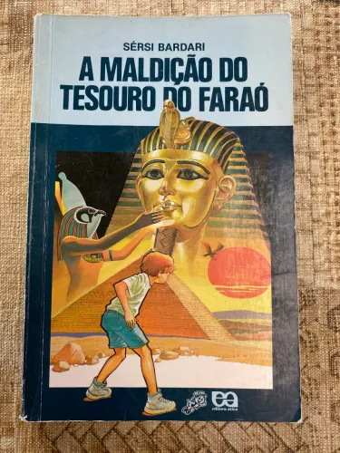 Livro a Maldição do Tesouro do Faraó
