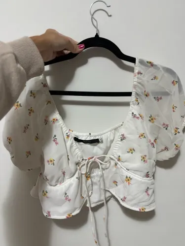 blusa youcom floral pp