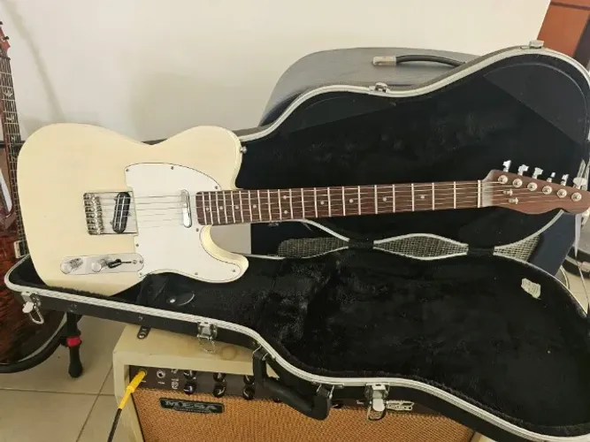 Guitarra Telecaster Escala Em Jacaranda Baino Luthier Alto Nível