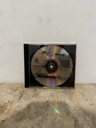CD: Microsoft 95 USB Support - Original Vintage De Colecionador