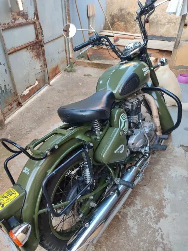 Classic 500 batle green PRA SAIR RÁPIDO!