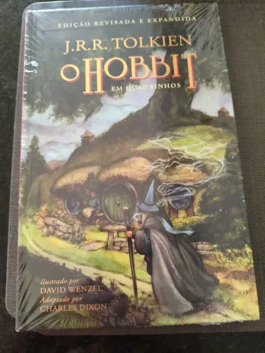 O Hobbit em quadrinhos Tolkien capa dura lacrado