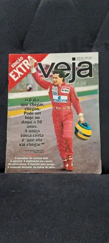 Edição extra da Veja - a perda de Ayrton Senna