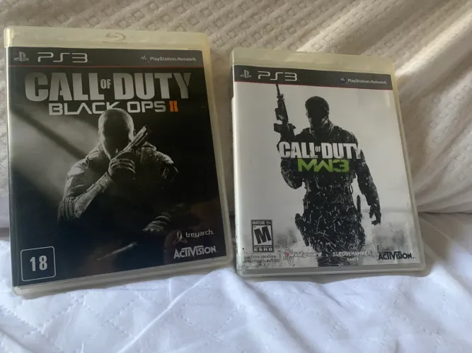 Jogos PS 3 calll of duty
