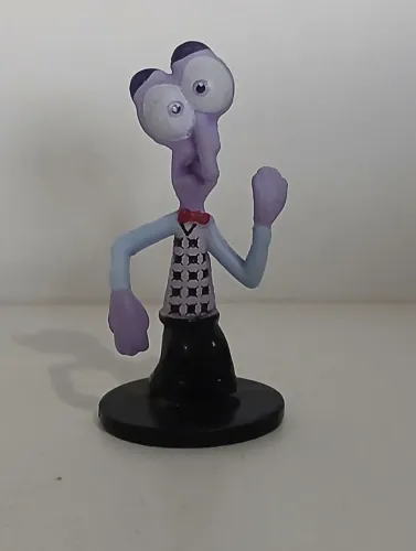 BONECO MINIATURA ORIGINAL PIXAR DIVERTIDA MENTE MEDO