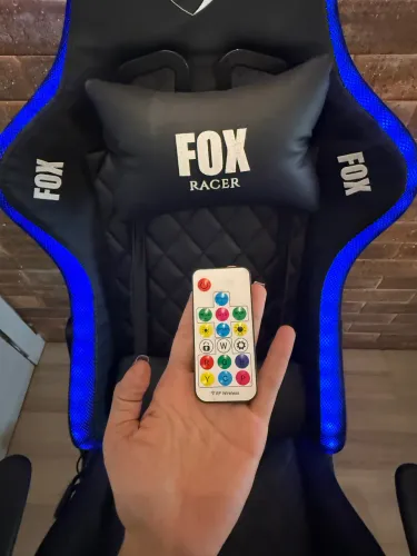 Cadeira Gamer Fox Racer RGB LED com Controle, Nova!!!