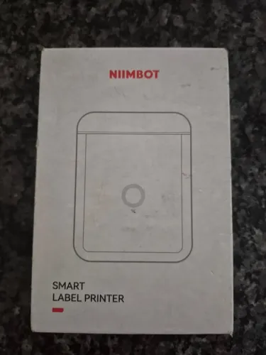 Mini impressora de etiquetas NIIMBOT perfeito estado nova só aberto pra teste
