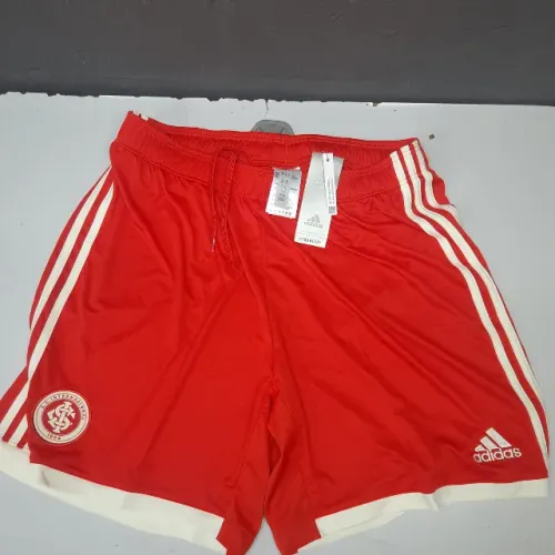 Calção Internacional 2022 Oficial Adidas Novo Vermelho