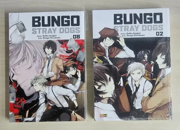 2 mangás Bungo Stray Dogs