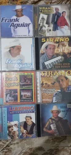 Kit 8 cds forró 