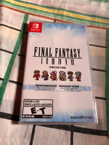 Jogo Final Fantasy Pixel Collection Switch Lacrado