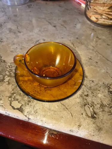 Xícara e pires de café (Duralex)
