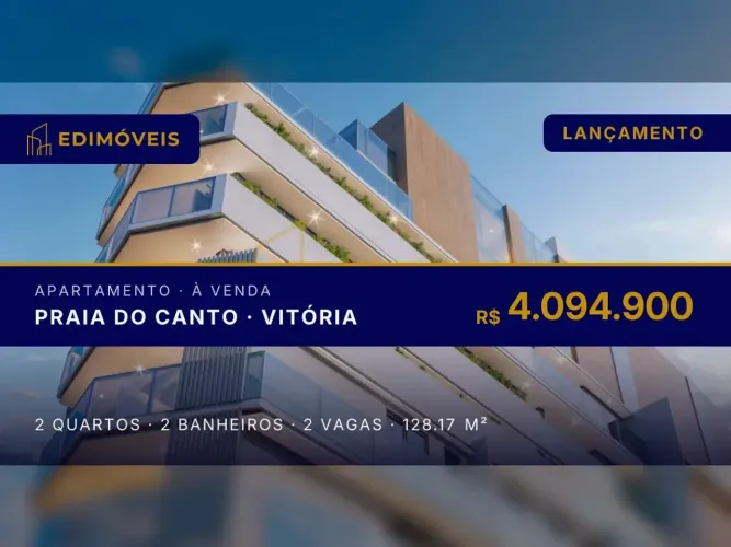 Sensacional Cobertura Duplex em Praia do Canto - Não Perca Essa Chance!