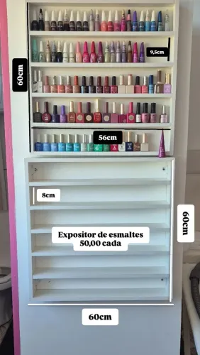 Expositor de esmaltes