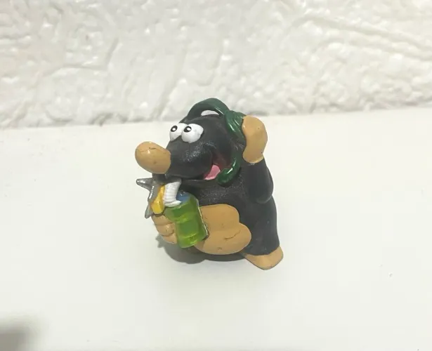 Miniatura Toupeira Radar Anos 90 Kinder Ovo