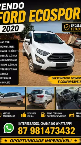 Ford Ecosport SE 1.5 12V Flex 5P Aut. 2020