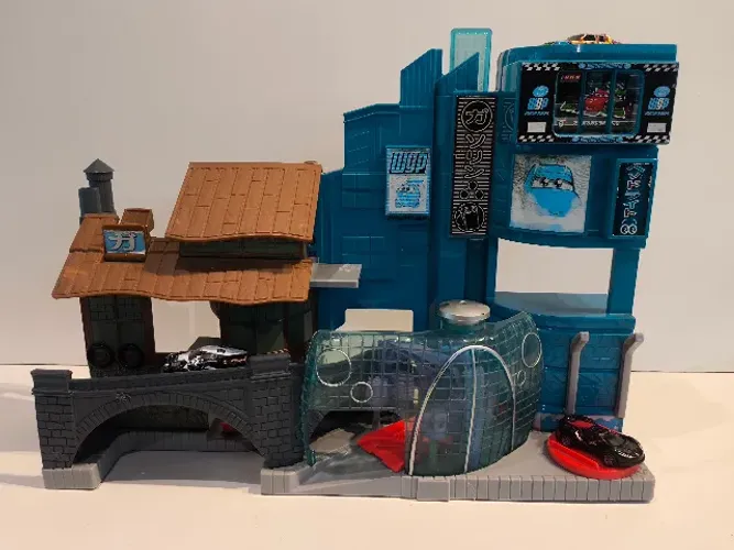 Playset Fisher-Price Imaginext Disney Pixar Cars 2 Ação em Tóquio - USADO - RARÍSSIMO