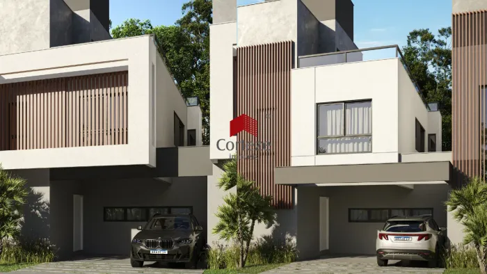 Sobrado em condomínio com 198,29m² 3 quartos, à venda, no bairro Campo Comprido em Curitib
