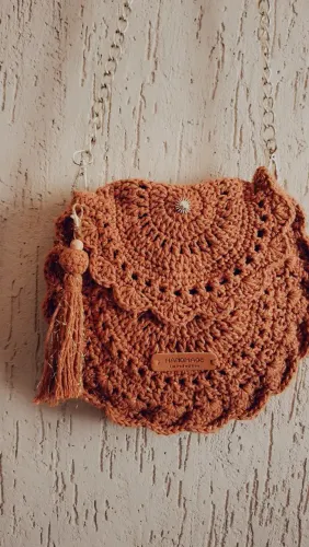 Bolsa Boho crochê