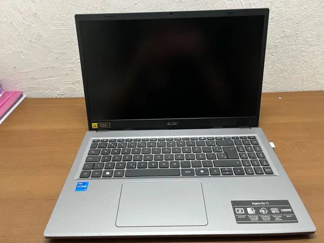 Notebook Acer Aspire Go 15 Intel Core i5 - Tela Full HD 1080p, Prata