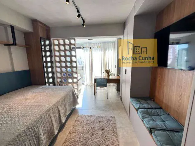 Studio 1 quarto para alugar São Paulo,SP - R$ 3.500