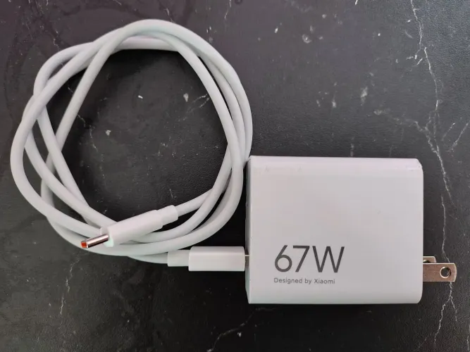 Carregador original Xiaomi de 67W