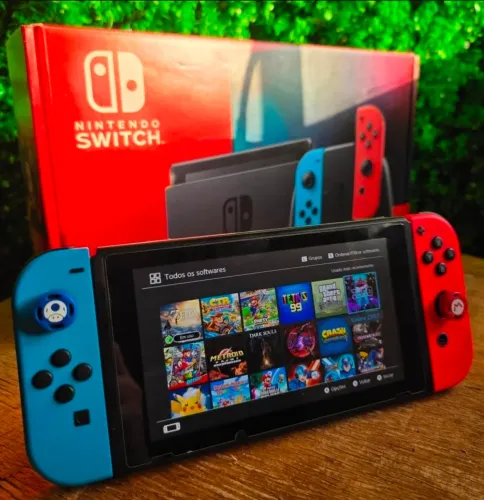 Nintendo Switch V2 512GB Desbloqueado