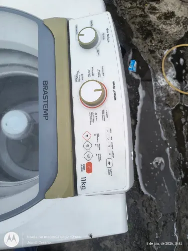Máquina de lavar roupa Brastemp 11 kilos lindíssima 