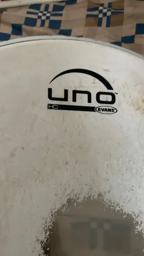 Pele de bateria (usada Evans )