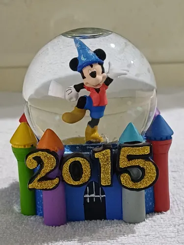 Globo de Neve Disney Parks 2015 Mickey Feiticeiro Original
