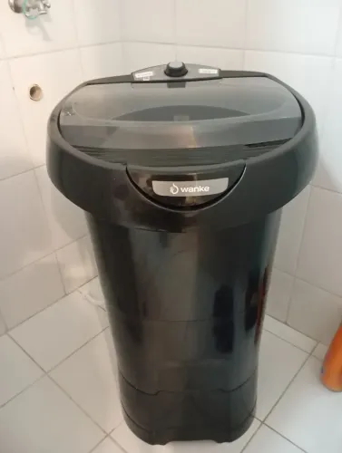 Tanquinho Wanke Super 4kg Semiautomático Preto