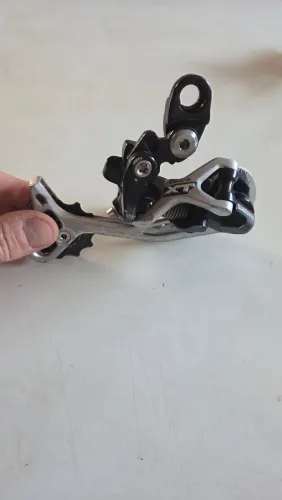 Câmbio traseiro Shimano XT 9 velocidades