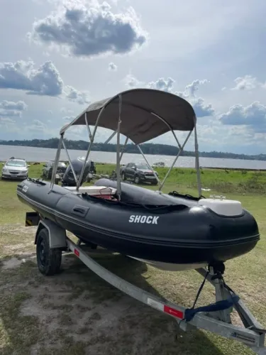 Bote Inflável Zefir 3.6m + Motor Yamaha 40hp + Carreta Rodoviaria