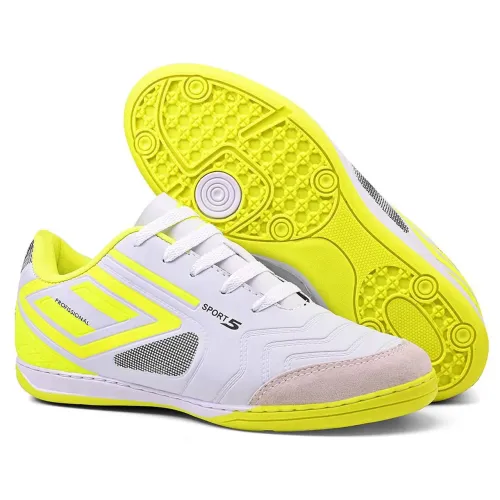 Chuteira Futsal NOVA Unissex Sport 5 Profissional Costurada Resistente