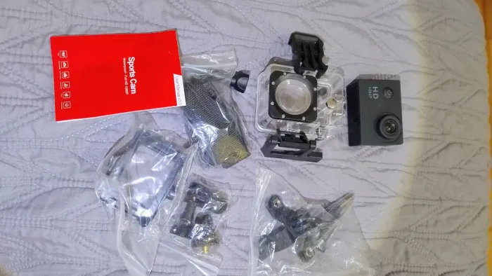 Camera e todos os acessórios sports cam GoPro nunca usada 
