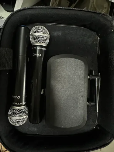 Microfone duplo