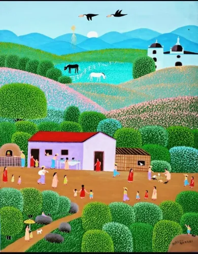 Robson barros tema paisagem medida 40x50