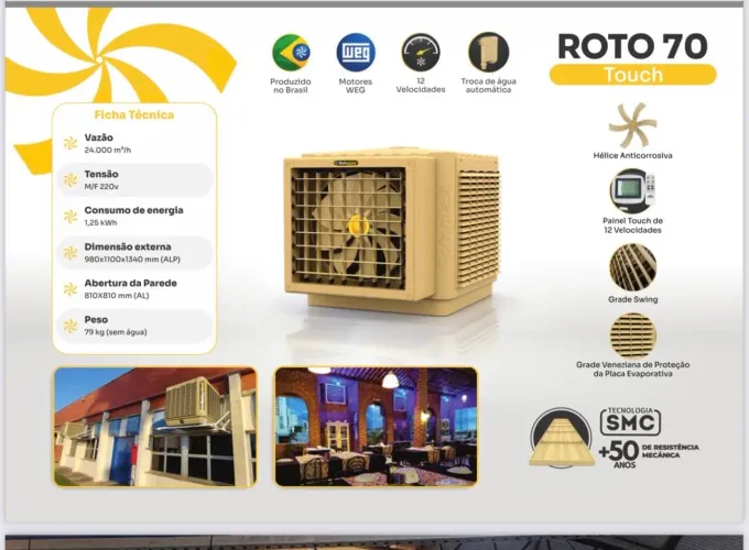 Climatizador Rotoplast 