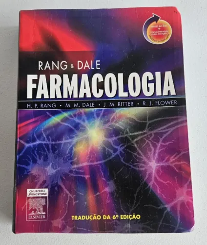 Livro Rang & Dale Farmacologia 6ª Edição Elsevier