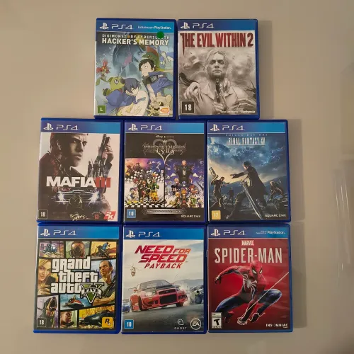 VENDO LOTE DE JOGOS PS4