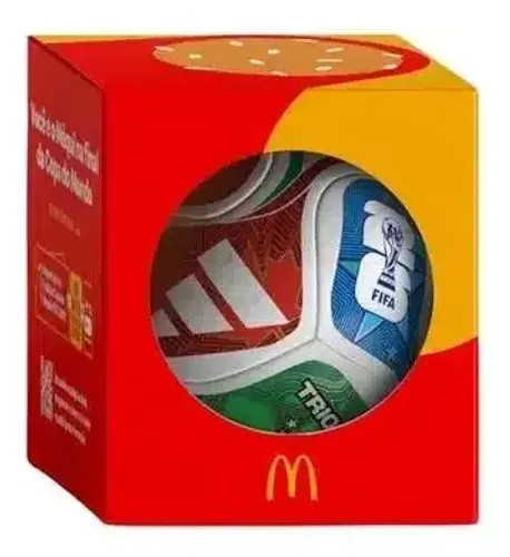 Mini Bola Oficial Copa do Mundo McDonald's