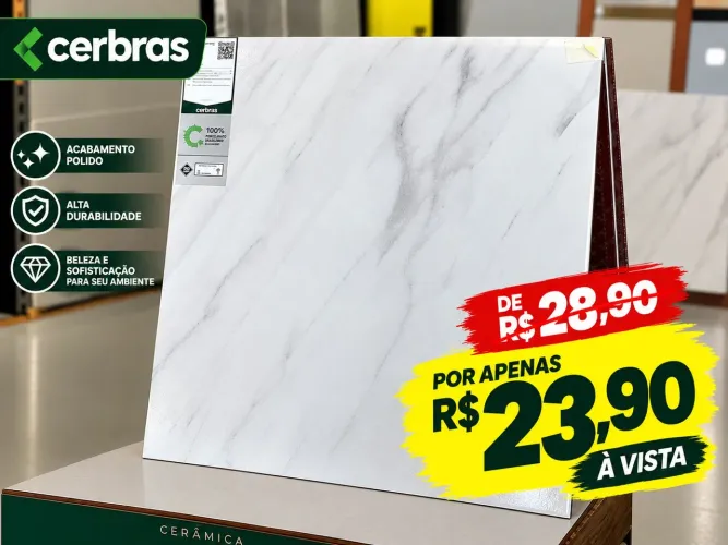 CERÂMICA EM PROMOÇÃO