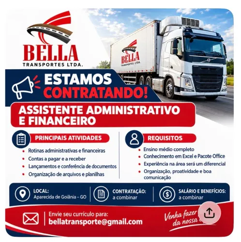 Vaga de emprego transportes 