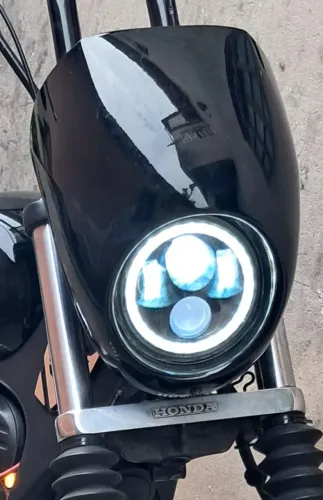 Fairing adpatado para shadow 600 