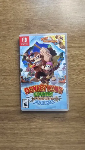 Jogo Donkey Kong Tropical Freeze Nintendo Switch Usado