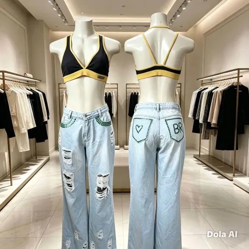Calça jeans tm 42 feminina