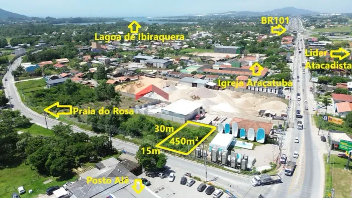 Lote em Geral Praia do Rosa - Araçatuba - Imbituba/SC